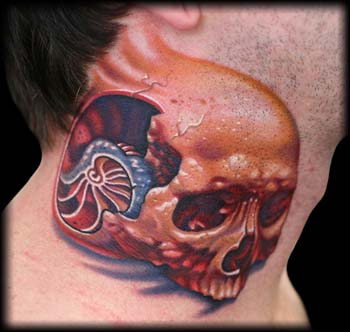 Looking for unique  Tattoos? Trents neck right side